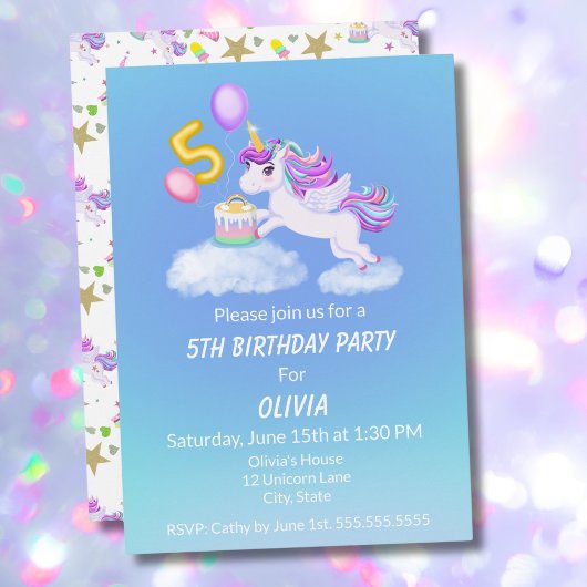 5. Geburtstagsfeier mit Einladung zum Kuchen