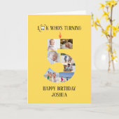 5. Geburtstagskarte Karte (Gelbe Blume)