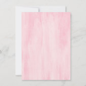 5. Geburtstagskarte - Kuchen Aquarell Karte (Rückseite)