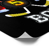 5. Geburtstagskind - Eishockey 5 Jahre Poster (Ecke)