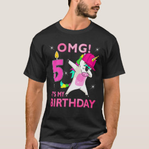 5. Geburtstagskinder, OMG! Das ist mein 5. Geburts T-Shirt