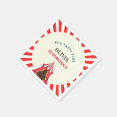 5. Geburtstagsparty Circus THEMA Serviette (Ecke)