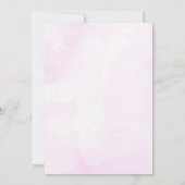 5. Geburtstagsparty mit 5 Meerjungfrau Einladung (Rückseite)