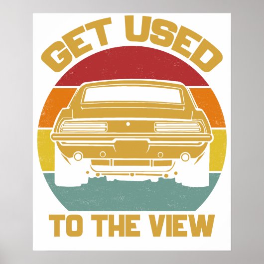 5. Generation Chevy Camaro SS RS 2 Rückseite Poster (Vorne)