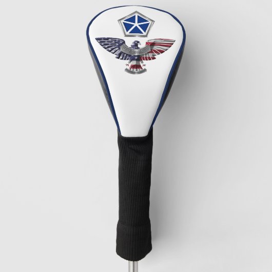 5. Gepanzertes Korps Adler mit Patch Golf Headcover (Vorderseite)