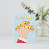 5 Goldkekse 12 Tage Weihnachten (Stehend Vorderseite)