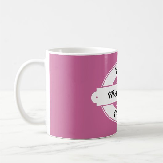 5. Grad-Lehrer-personalisiertes Kaffeetasse (Links)