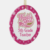 5. Grad-Lehrer-Verzierung Keramik Ornament (Rechts)