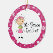 5. Grad-Lehrer-Verzierung Keramik Ornament (Links)