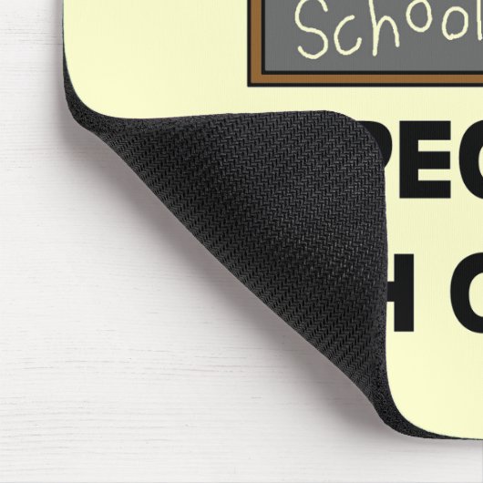5. Grad-Schule ist coole T-Shirts und Geschenke Mousepad (Ecke)