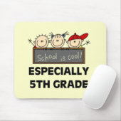 5. Grad-Schule ist coole T-Shirts und Geschenke Mousepad (Mit Mouse)