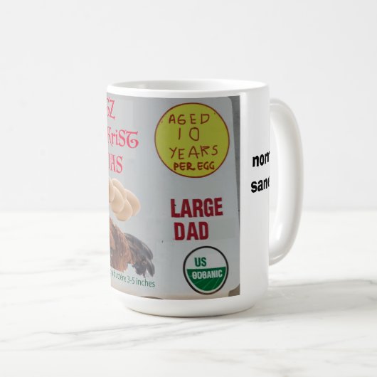 5 Gramm Weihnachtskaffee-Tasse Kaffeetasse (VorderseiteRechts)