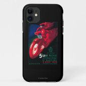 5 Gran Premio Internat'l Motorrad-Plakat Case-Mate iPhone Hülle (Rückseite)