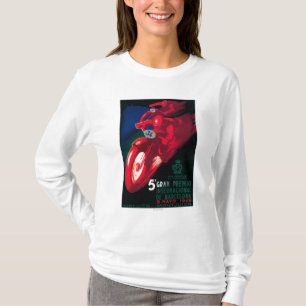 5 Gran Premio Internat'l Motorrad-Plakat T-Shirt