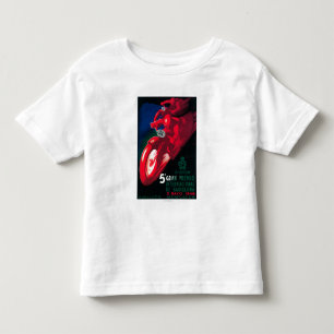 5 Gran Premio Internat'l Motorradposter Kleinkind T-shirt