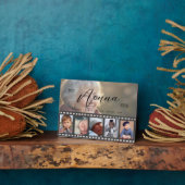 5 Grandchildren Reel Photo Collage Grandma Photo  Fotoplatte (Seite)