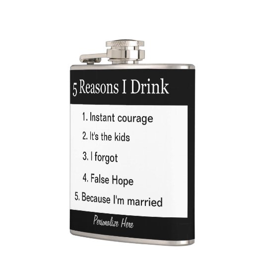 5 Gründe, die ich trinke Flachmann (Links)