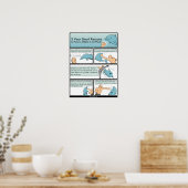 5 Gründe, um einen Dolphin im Mund zu schlagen Poster (Küche)