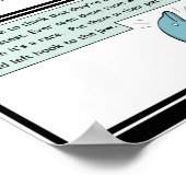 5 Gründe, um einen Dolphin im Mund zu schlagen Poster (Ecke)