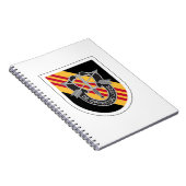 5. Gruppe der Spezialeinheiten (5. SFG) Notizblock (Rechte Seite)