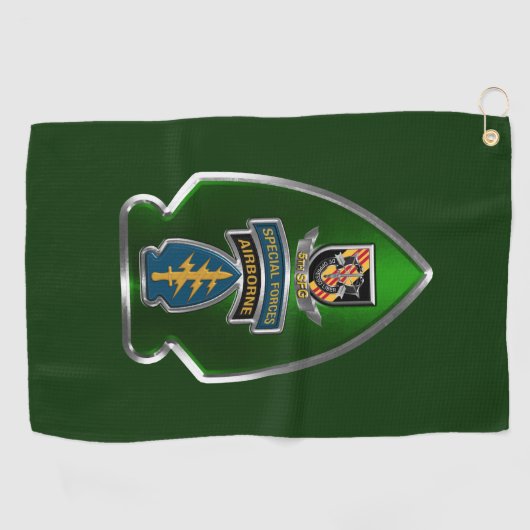 5. Gruppe der Spezialeinheiten   Golfhandtuch (Horizontal)