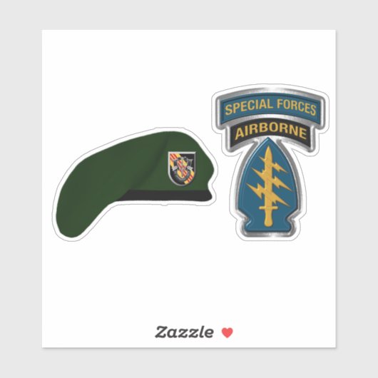 5. Gruppe der Spezialeinheiten Im Flugzeug Aufkleber (Blatt)