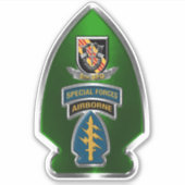 5. Gruppe der Spezialeinheiten Im Flugzeug Aufkleber (Vorderseite)