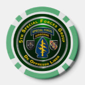 5. Gruppe der Spezialeinheiten Pokerchips (Rückseite)