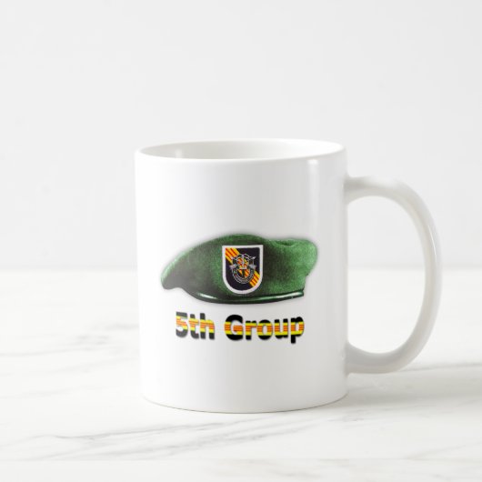 5. Gruppe der Spezialeinheiten SFG SF Veteranen LR Kaffeetasse (Rechts)