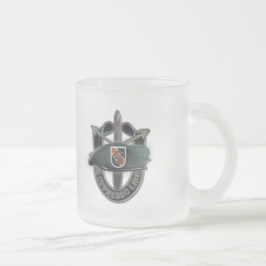 5. Gruppenvietnam-Sohn der speziellen Kräfte Mattglastasse (Rechts)