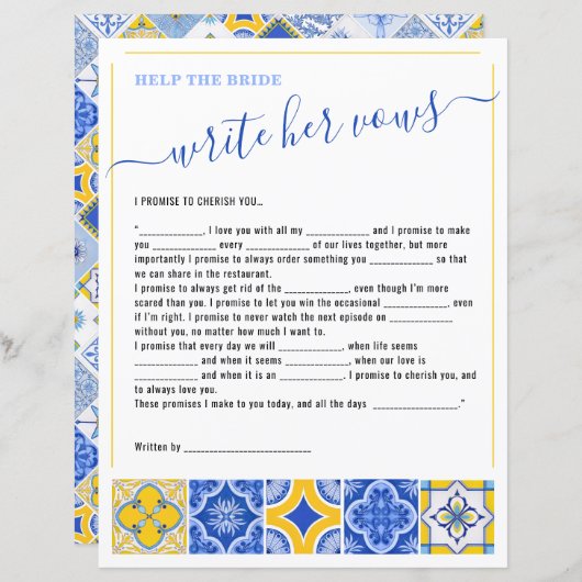 5 Helfen Sie der Braut, ihr Brautparty zu schreibe (Vorne/Hinten)