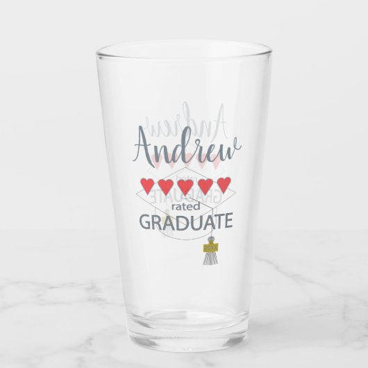 5 Herz-Kreislauf-Abitur Glas (Vorderseite)