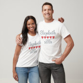 5 Herz-Rating-Schwester T-Shirt (Unisex)