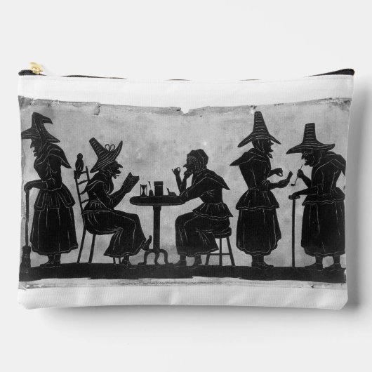 5 Hexen Toilettenbeutel Zubehörtasche (Vorderseite)