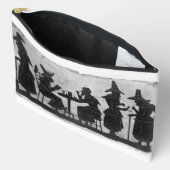 5 Hexen Toilettenbeutel Zubehörtasche (Offen)