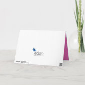 5. Hochzeit Jubiläum Herzpinke Karte (Rückseite)