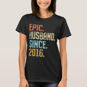 5. Hochzeitstag für ihn Epic Husband seit T-Shirt