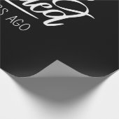 | 5. Hochzeitstag Geschenkpapier (Ecke)