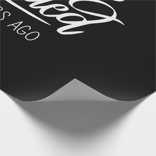  | 5. Hochzeitstag Geschenkpapier (Ecke)