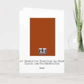 5. Hochzeitstag Karte (Rückseite)