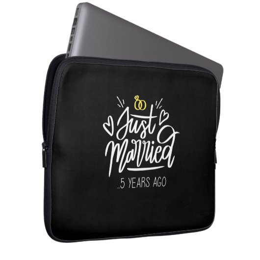 | 5. Hochzeitstag Laptopschutzhülle (Vorne Rechts)