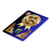 5. Hochzeitstag Magnet (Linke Seite)