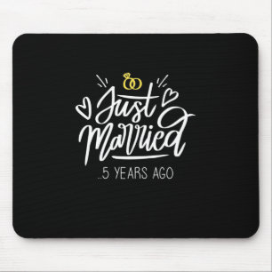 5. Hochzeitstag Mousepad