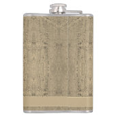 5. Hochzeitstag "Wood" Flachmann (Rückseite)