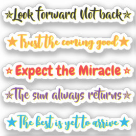 5 Hope Quotes | Motivational & Inspirational Aufkleber