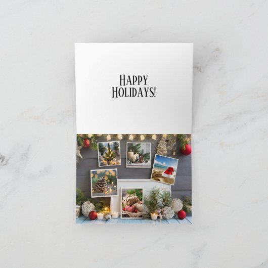 5 Image JOY URLAUB Card Karte (Innenseite)