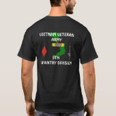 5. Infanterie-Abteilungs-Vietnam-T - Shirt (Rückseite)