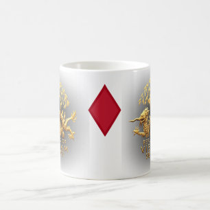 5. Infanterie und Vietnam Service Dragon Kaffeetasse