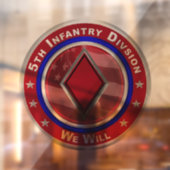 5. Infanterieabteilung Fensteraufkleber (Blatt 2)