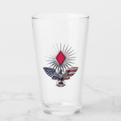 5. Infanterieabteilung - individueller Adler Glas (Vorderseite)